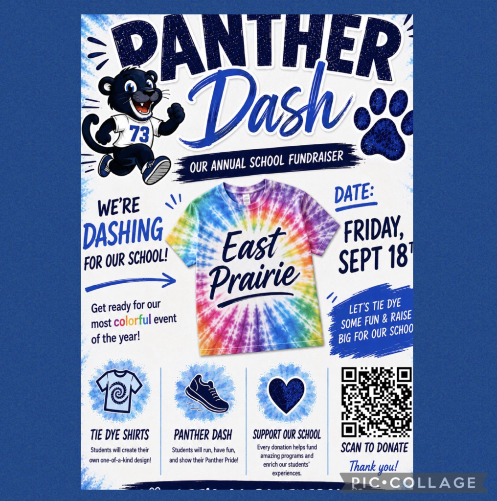 panther dash flyer for families 