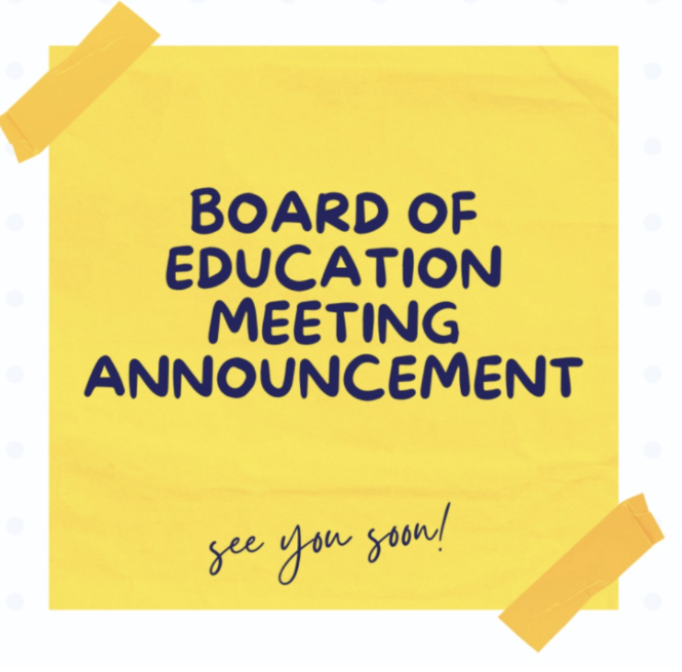 board of education reminder
