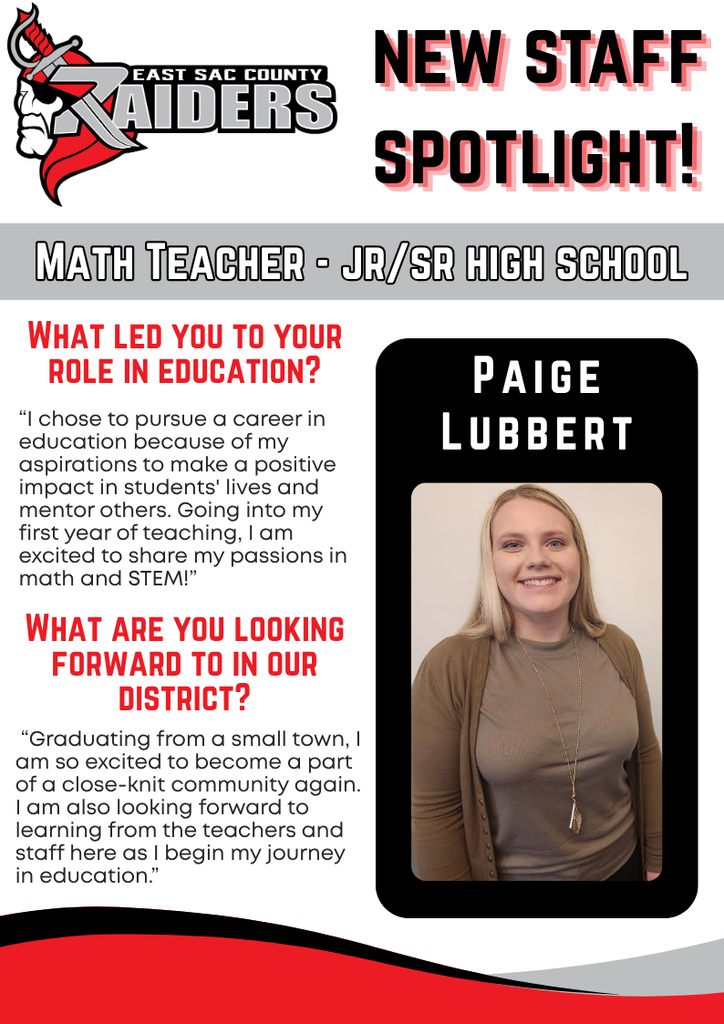 paige lubbert staff spotlight