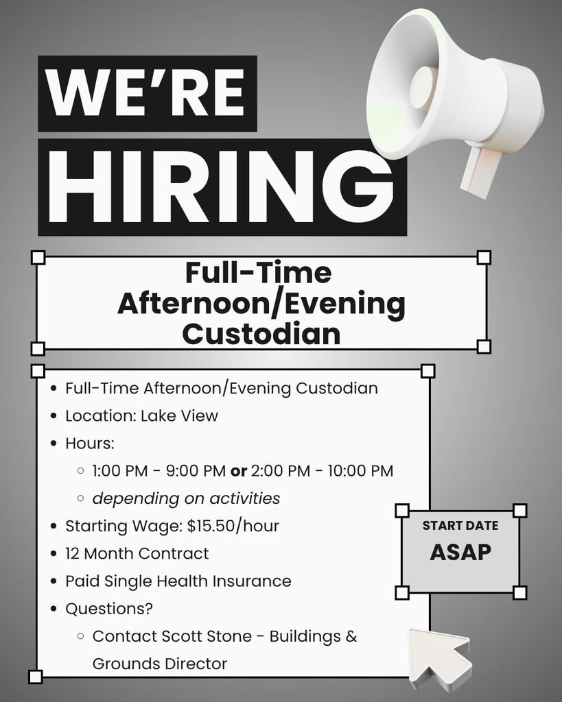 custodian job post