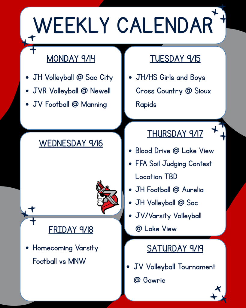 weekly calendar