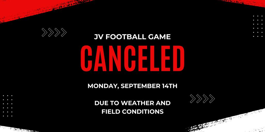 jv football canceled