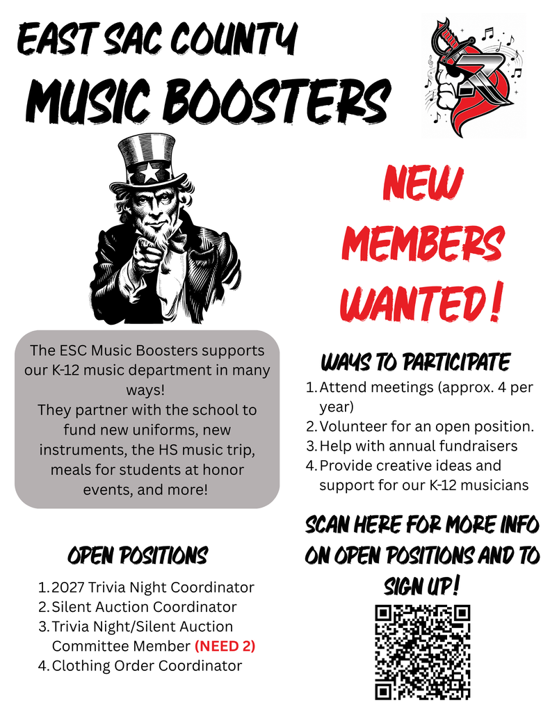 esc music boosters