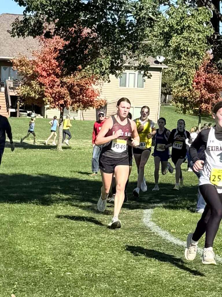 middle school state cross country runners Melana Running