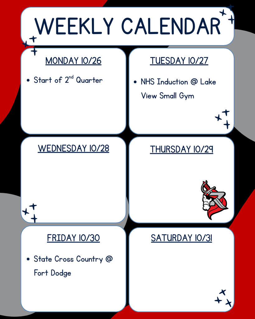 This week calendar