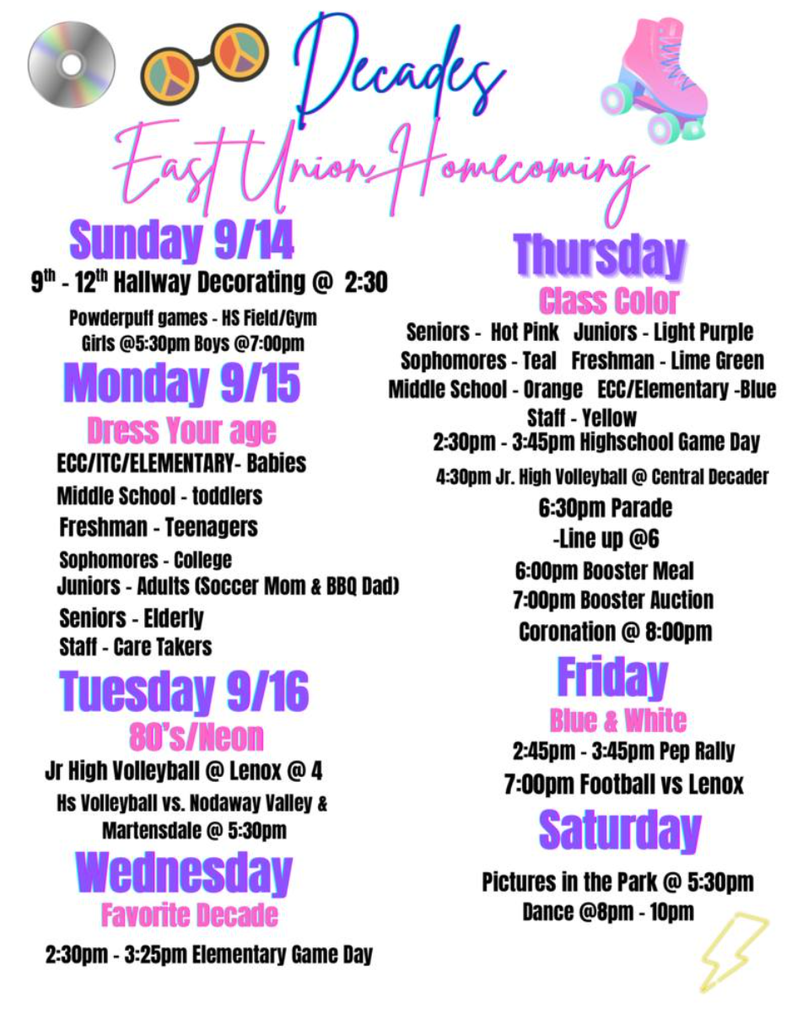 Schedule