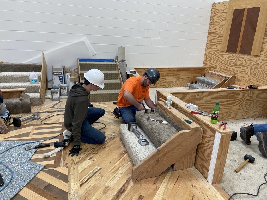 Skills of building stairs