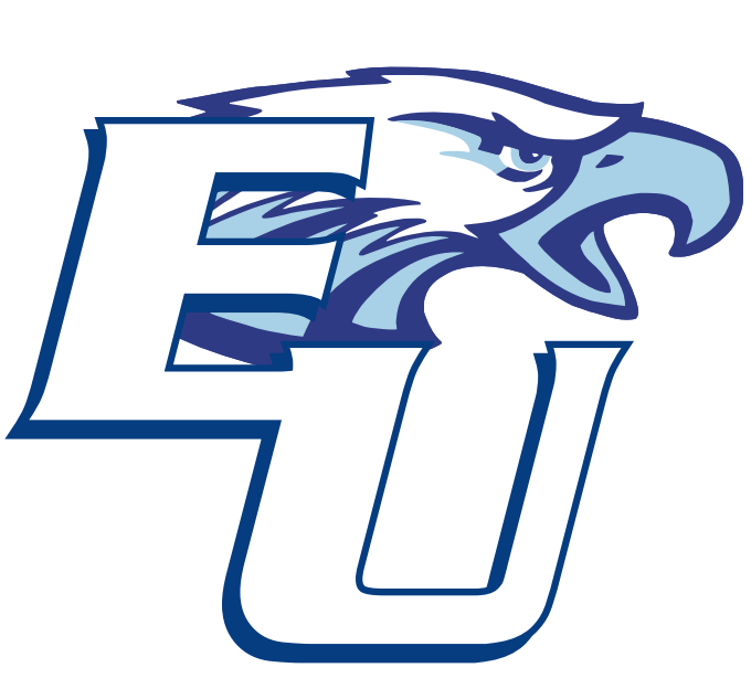 East Union logo with eagle head.