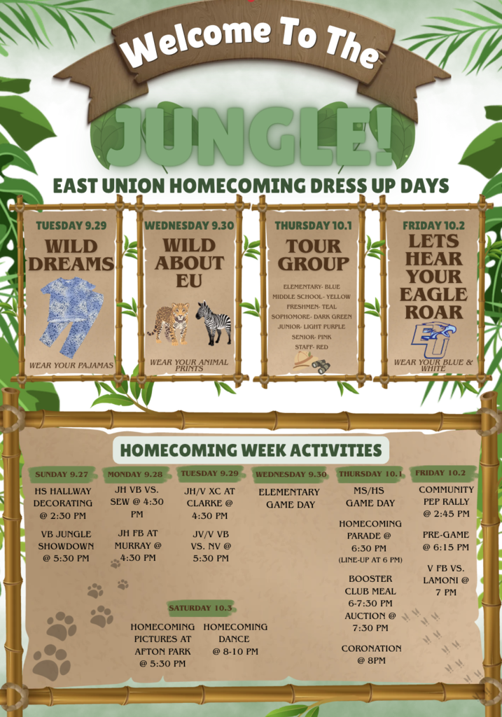 Full Homecoming Schedule