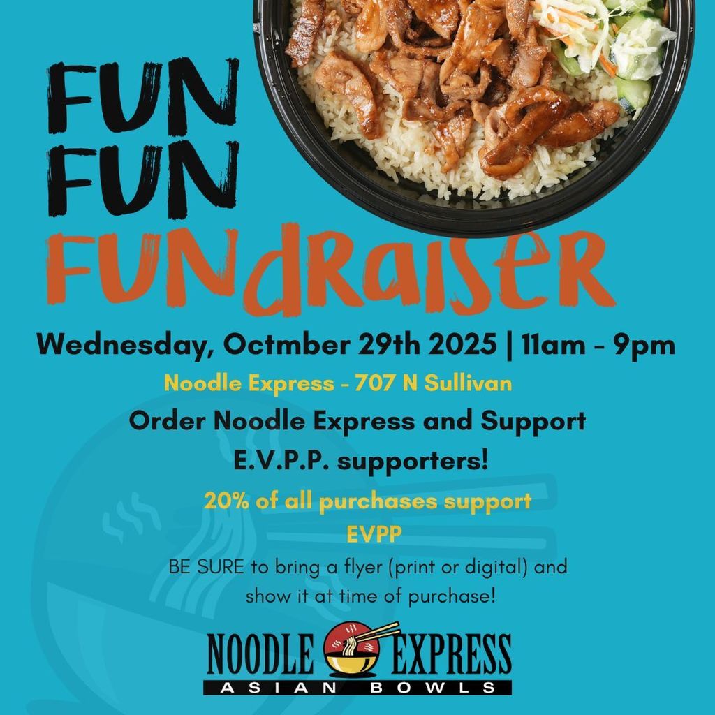 fundraiser flyer for noodle express 