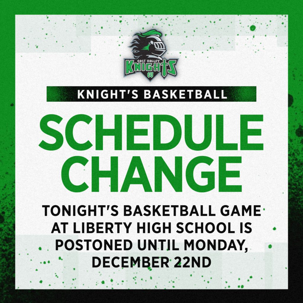 Schedule Change for Basketball