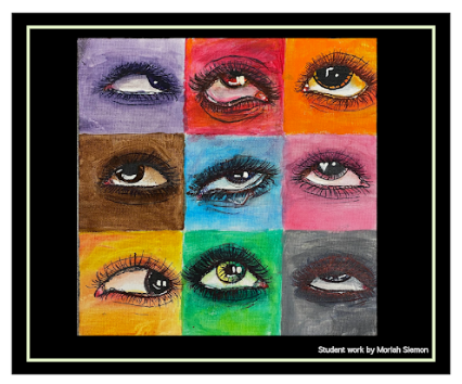 Student submitted Art eyes