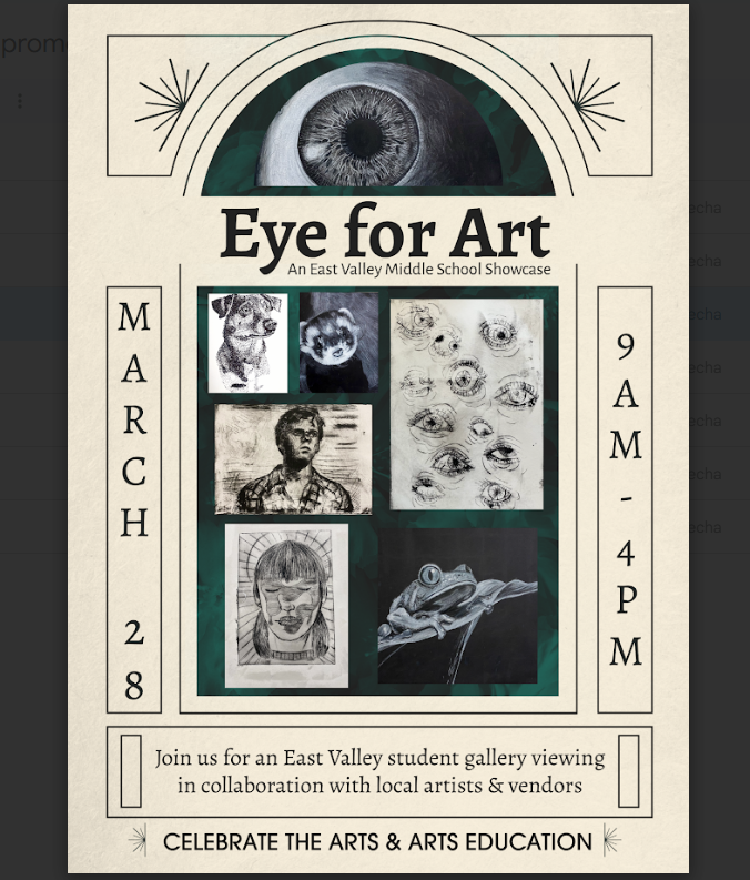 Eye for Art flyer