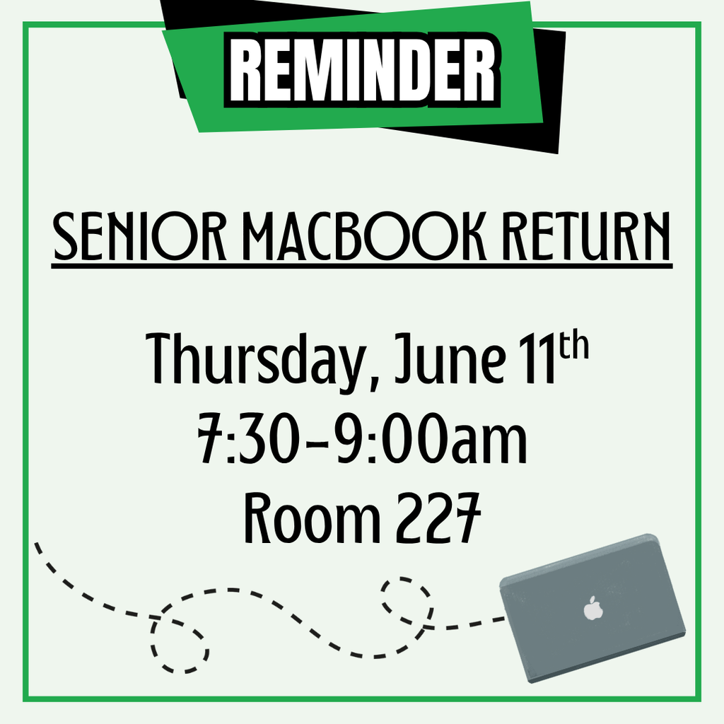 Senior MacBook Return