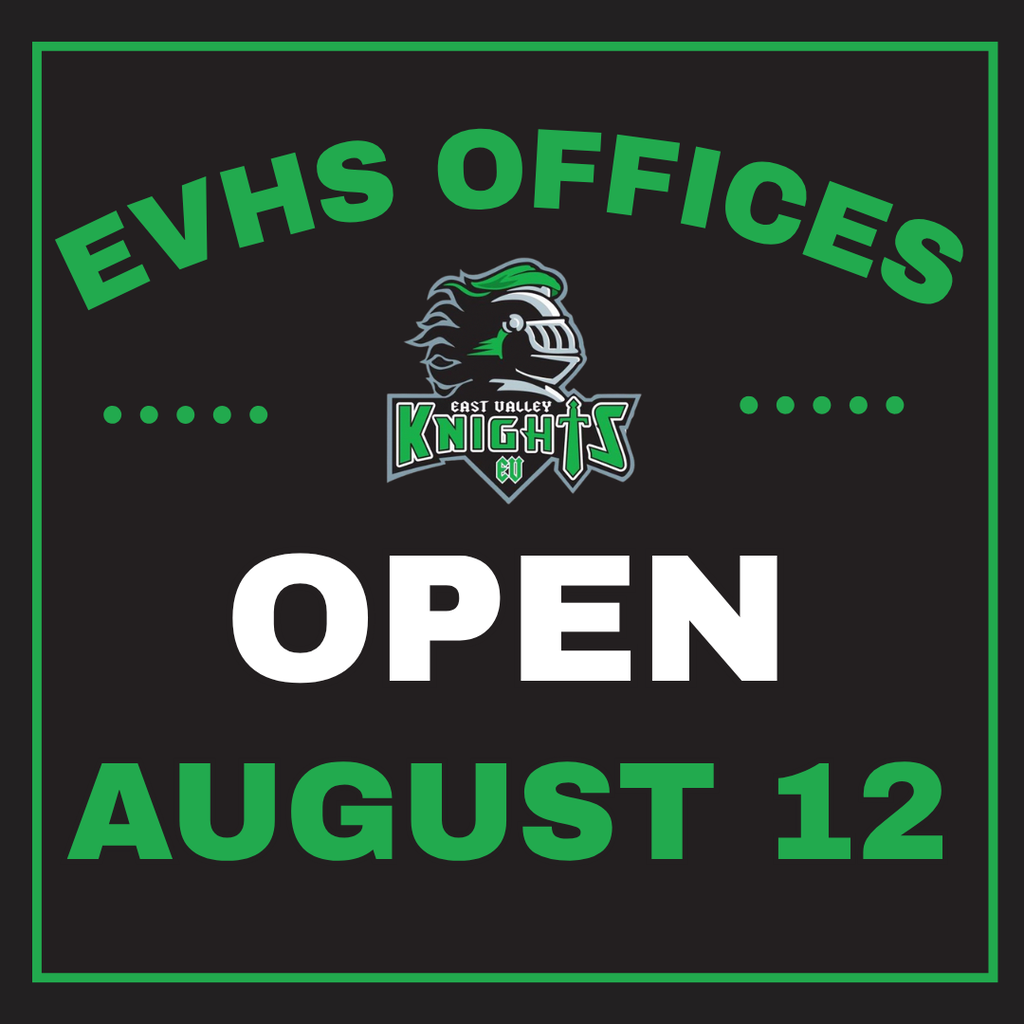 EVHS Offices Open