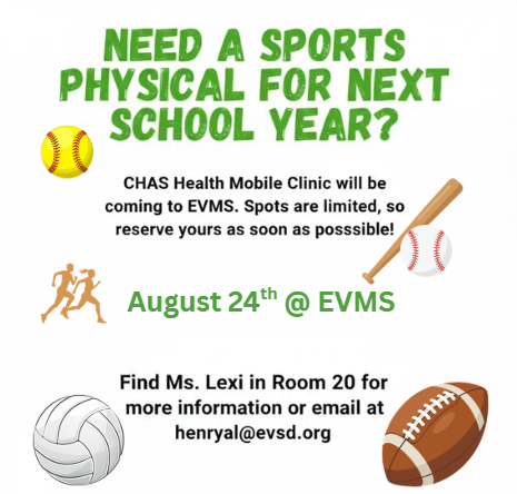 Sport physical flyer 2026