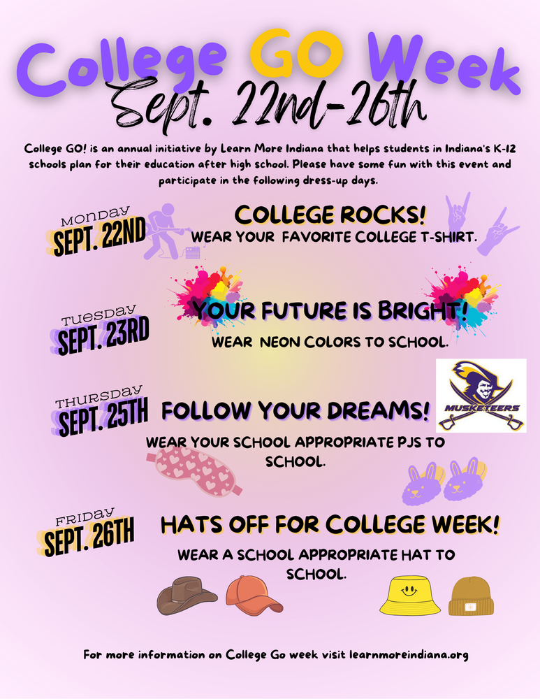 College Go Dres-up Days