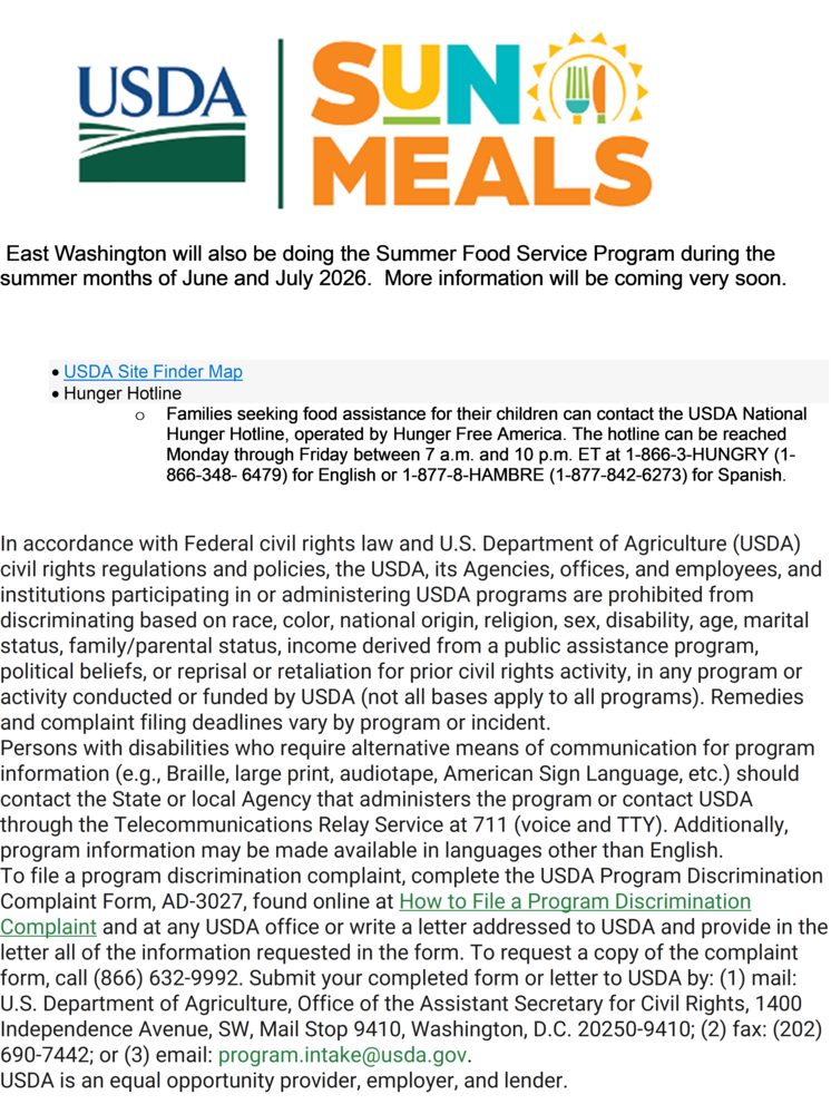 Summer Meal's Locator 2026
