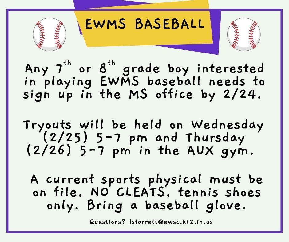 Baseball Tryouts