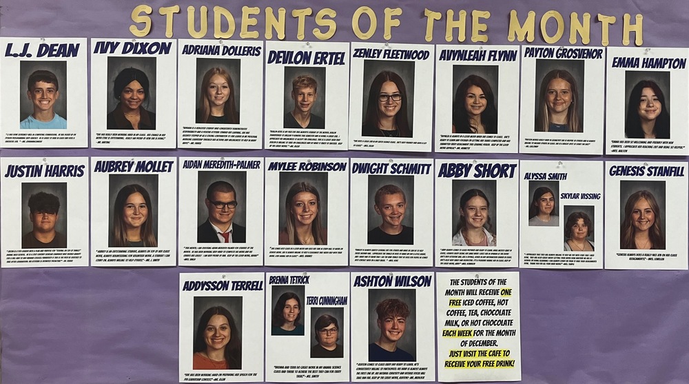 Student of the Month