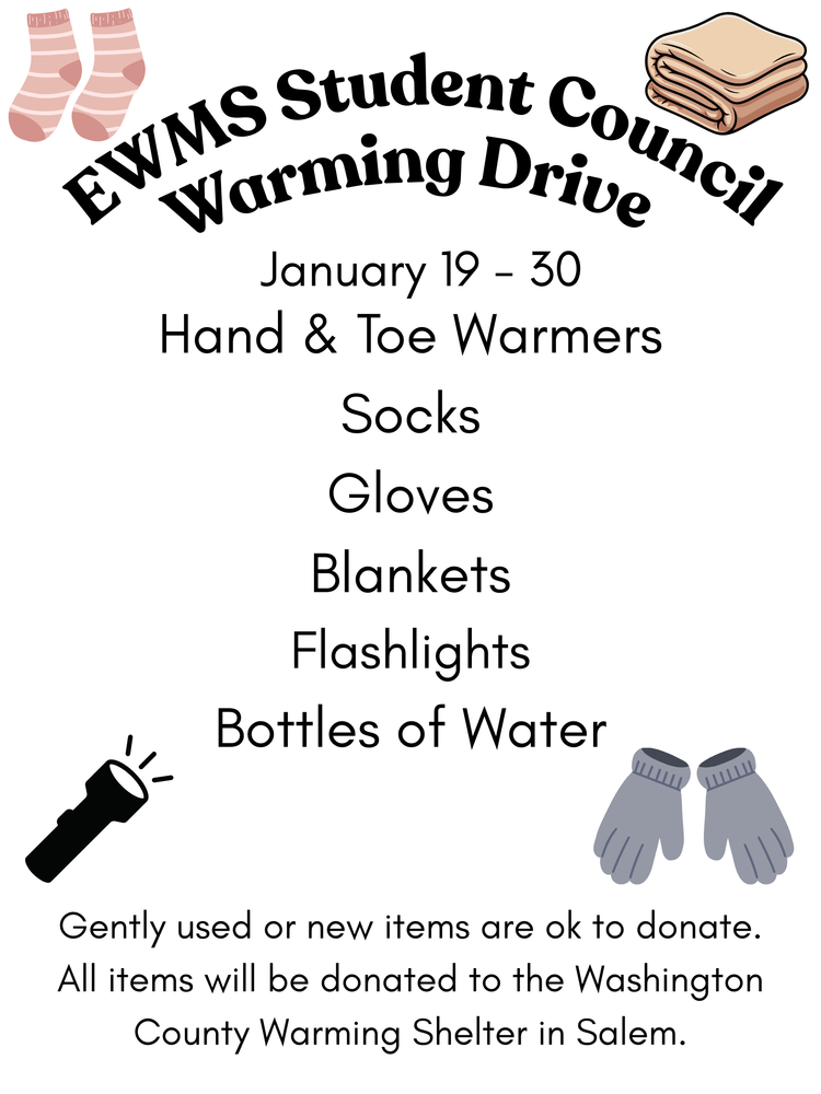 Washington County Warming Shelter Drive