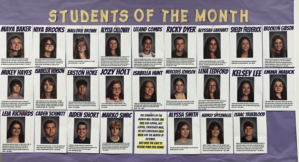 Student of the Month