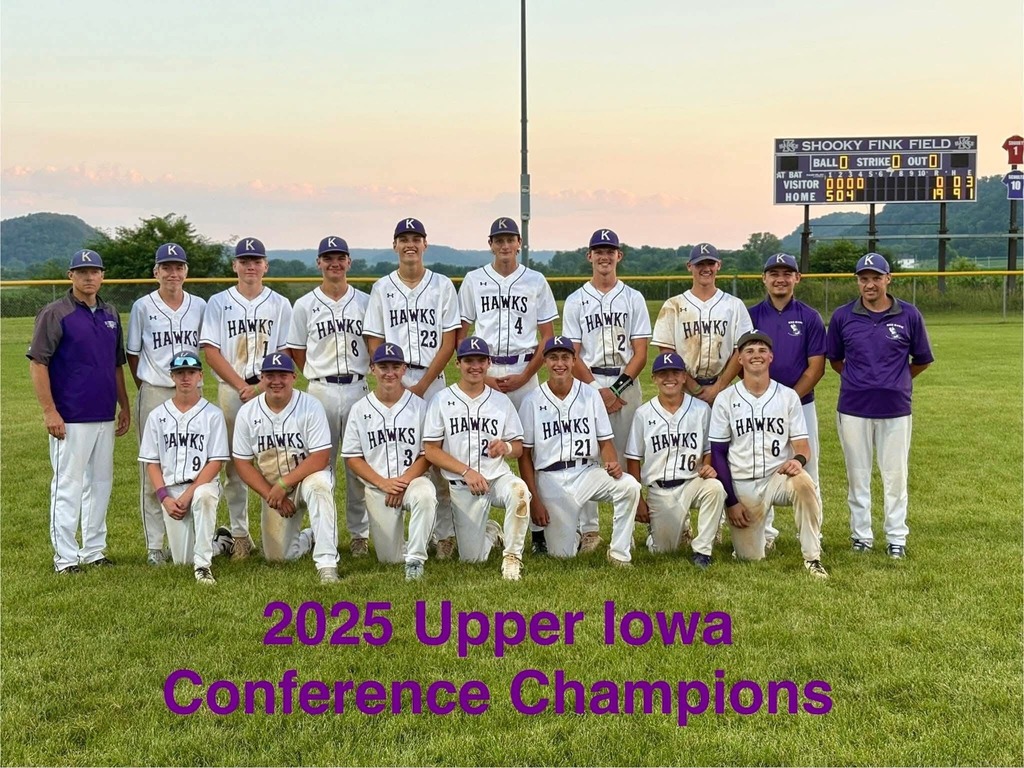 2025 Kee High Baseball Conference Champions