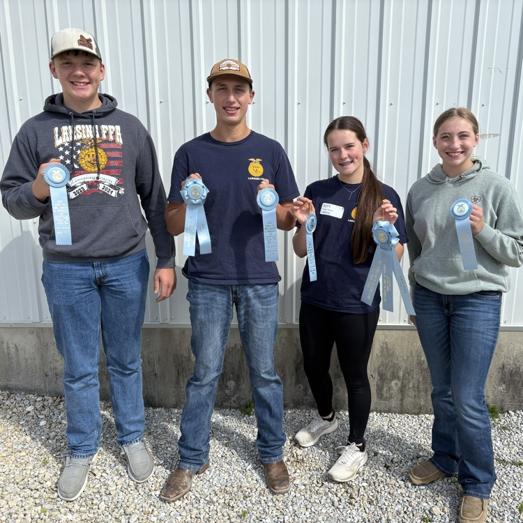 10th place at state for milk quality and products