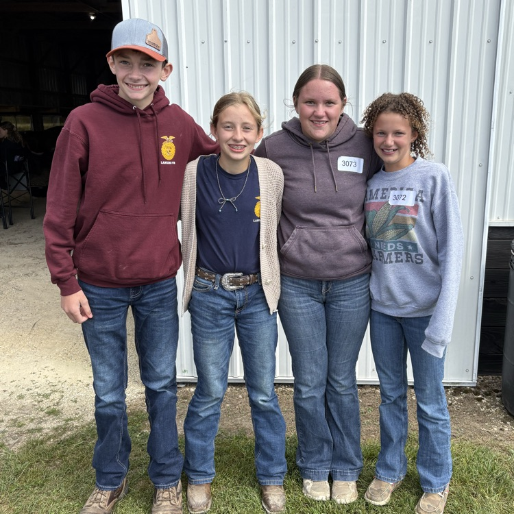 11th place at state in Dairy cattle evaluation