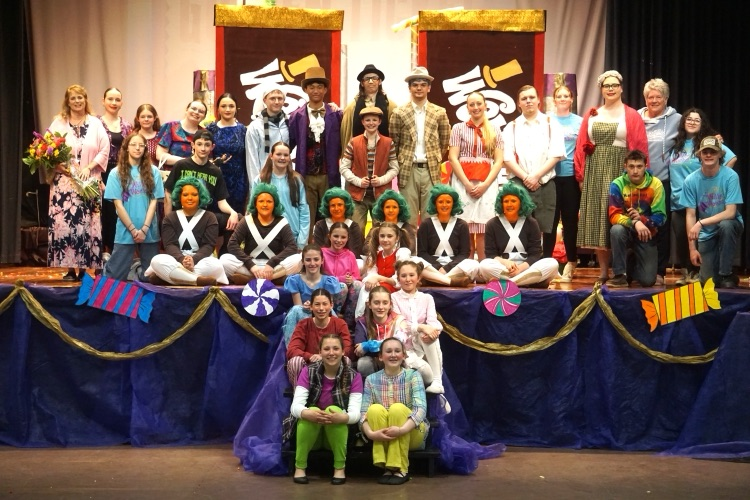 Cast and Crew of Willy Wonka Jr.