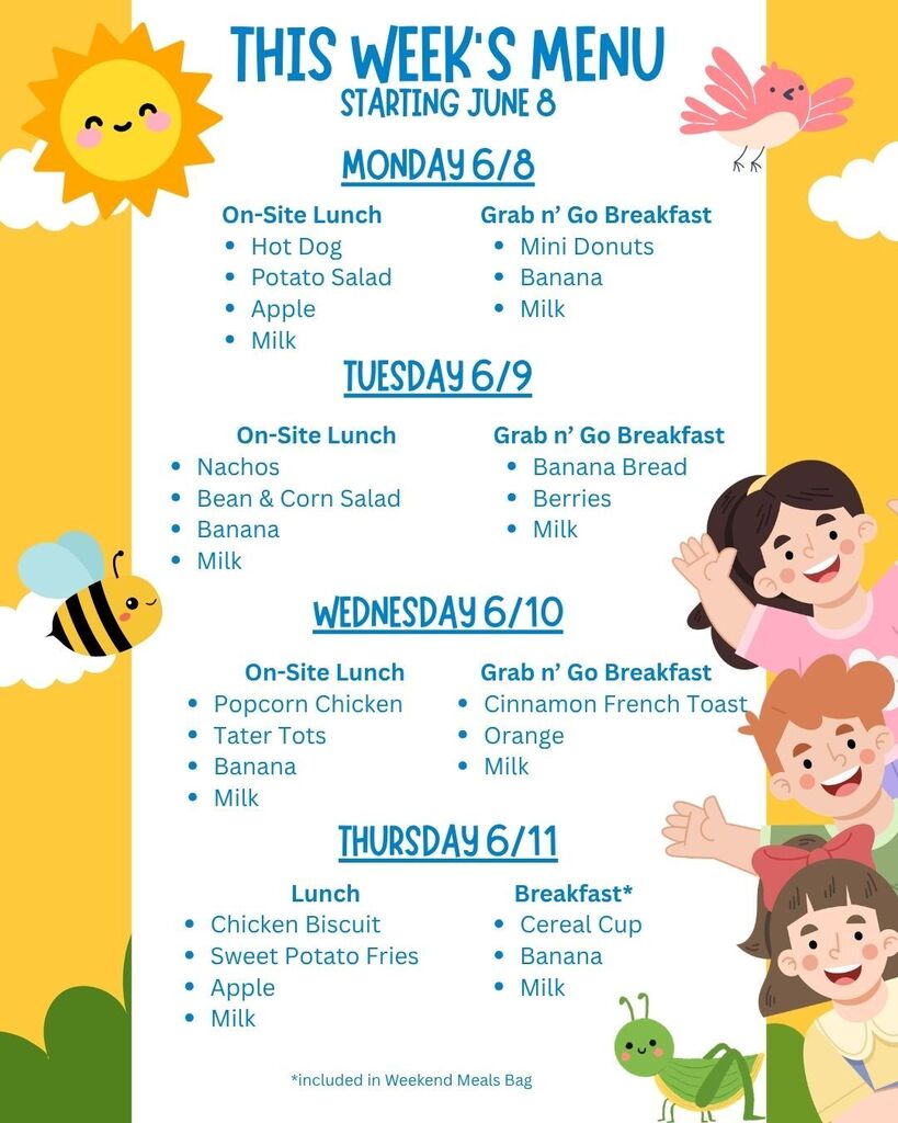 SFSP Weekly Info 2