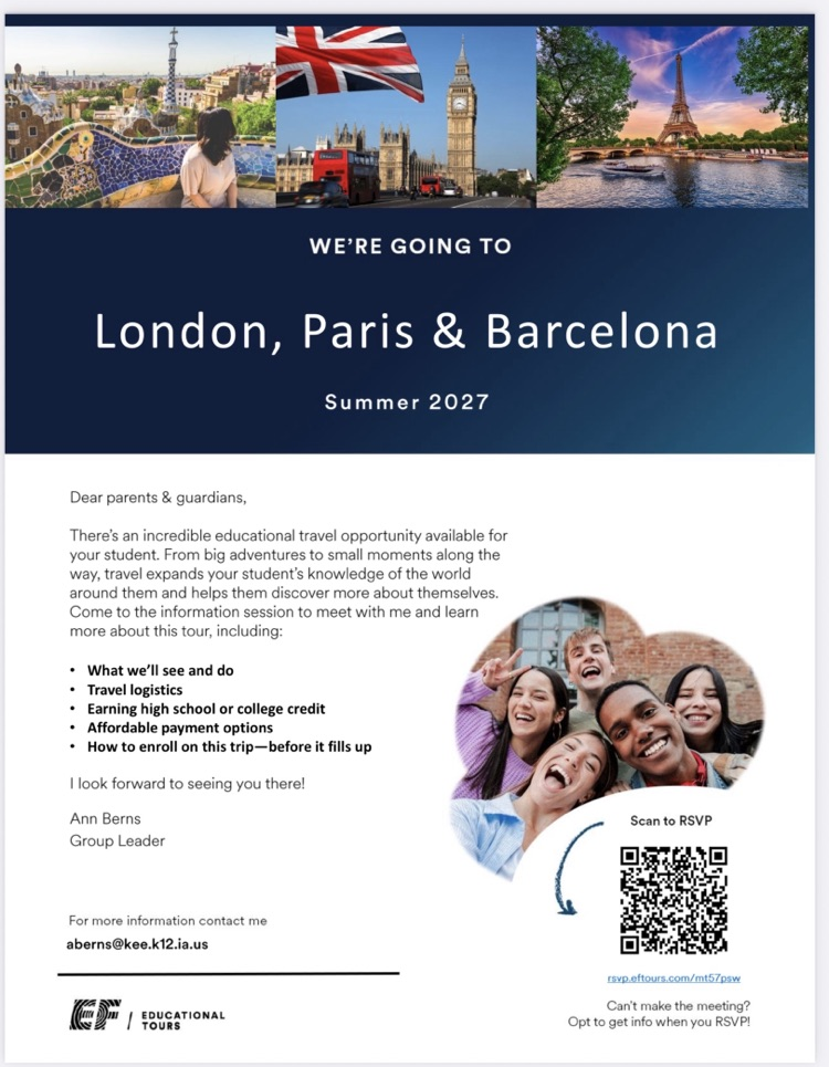 Trip information form with invite link and QR code