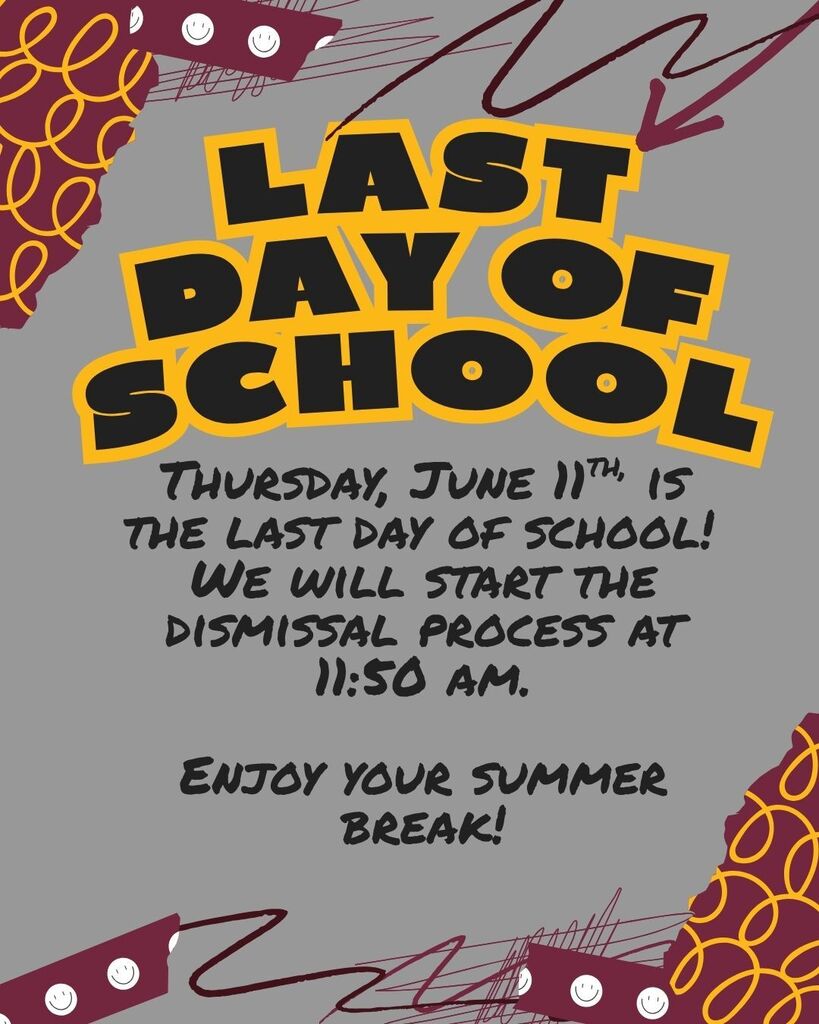 Last day of School 2026