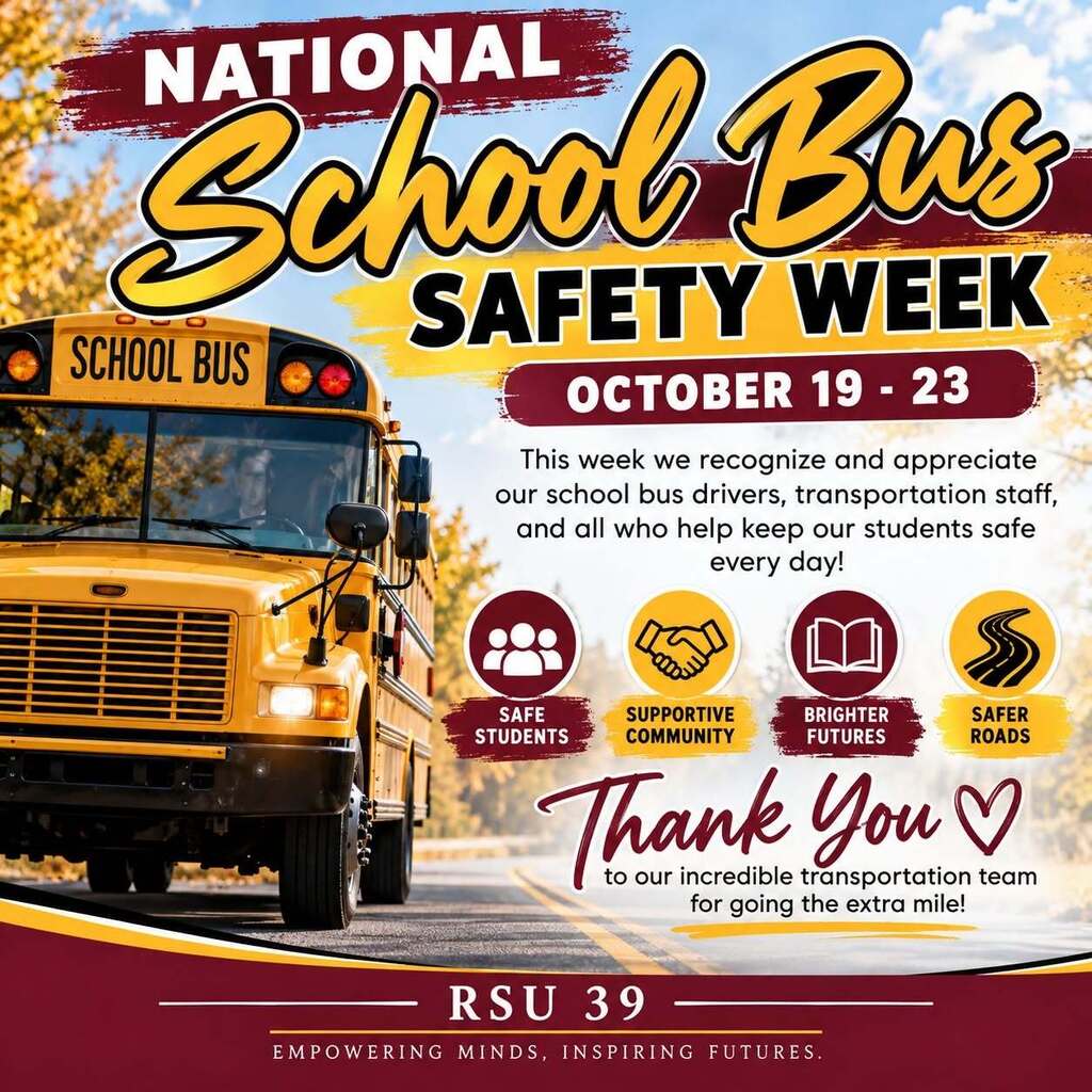 School Bus Safety Week Flyer