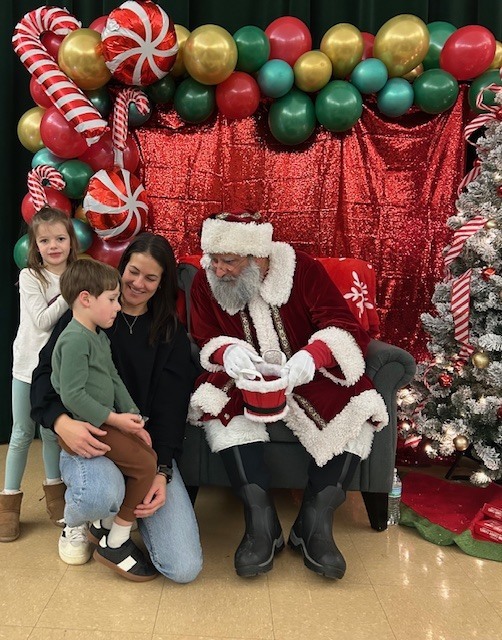 Cookies with Santa