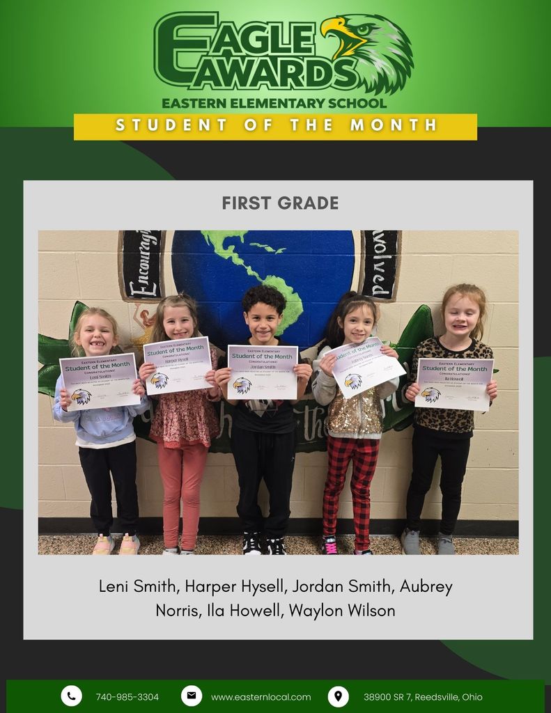 1st Grade Winners