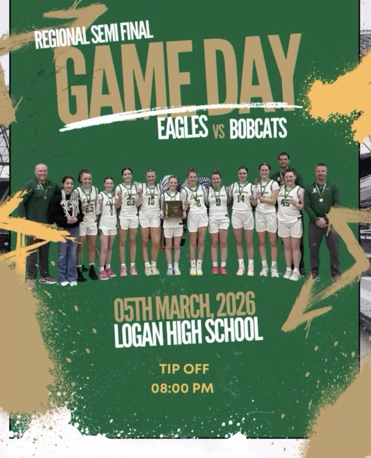 Good Luck to the Lady Eagles tonight in the Refional Semifinal vs Green! 