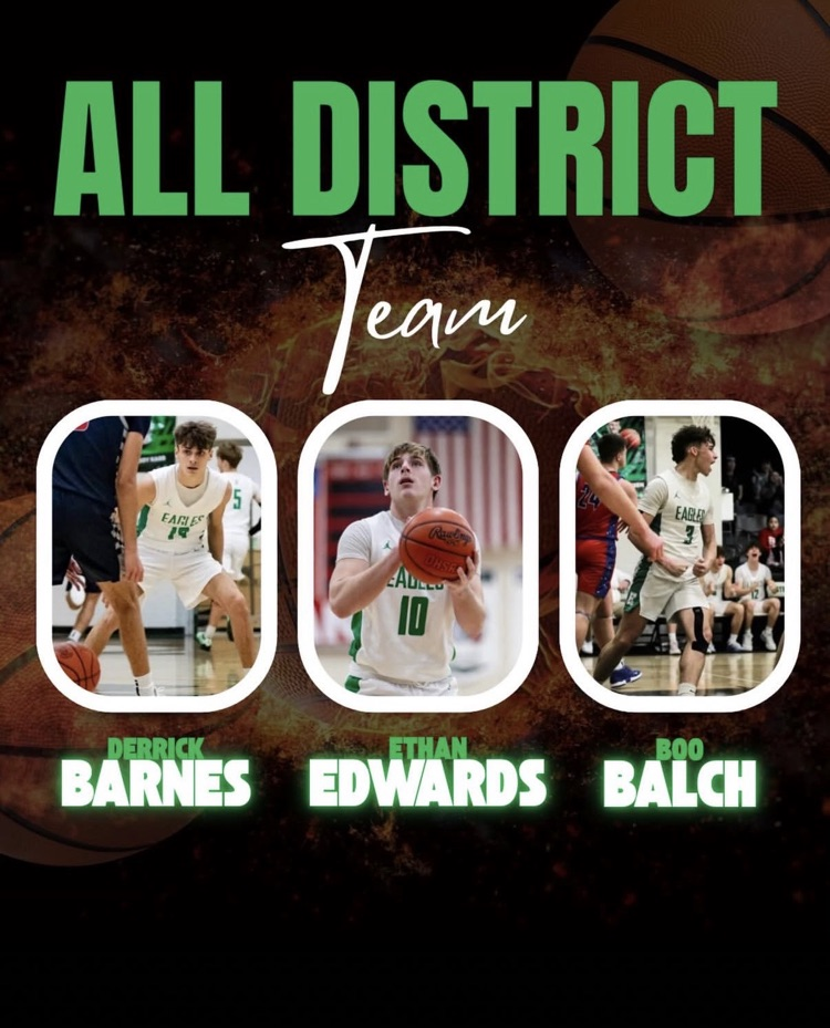 Congratulations to our Boys Basketball players earning All-District and All-League honors!