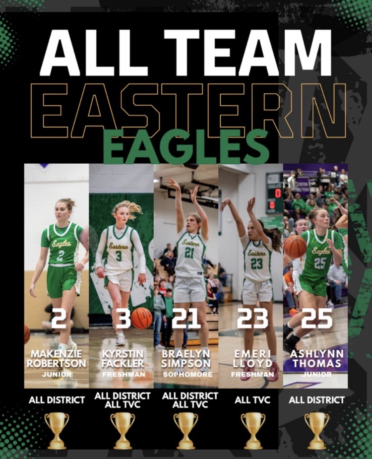 Congratulations to our Girls Basketball players and Coaches earning All-District and All-League honors!
