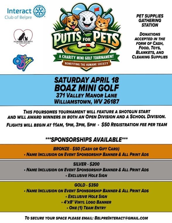 Putts for Pets 