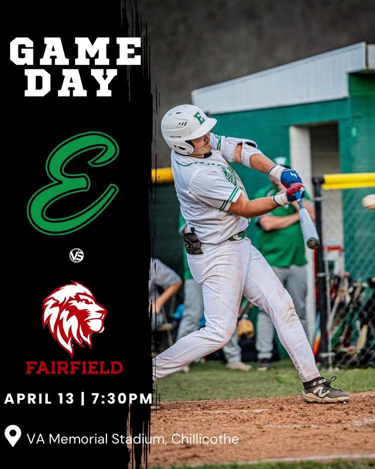 Game Day!  Varsity Baseball vs Leesburg Fairfield @ VA Memorial Stadium (7:30pm) JV Baseball vs Warren @ Home (5:00pm)