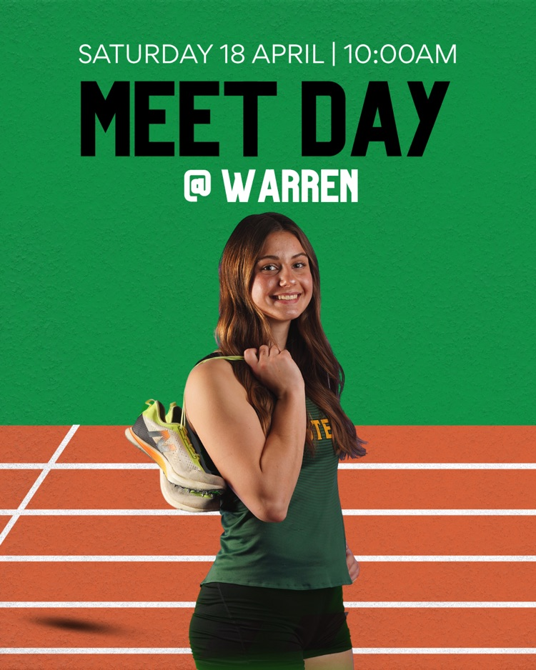 HS Track & Field competes this morning at Warren. Go Eagles!