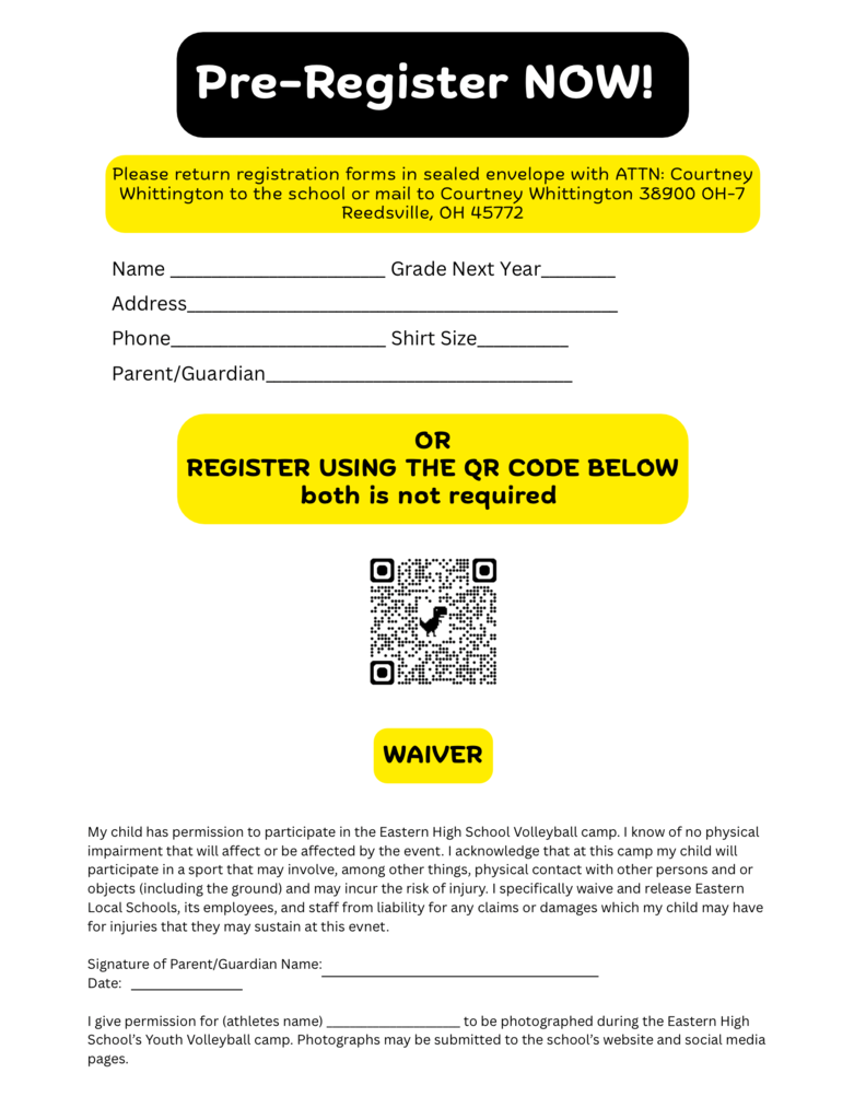 Little Eagles Volleyball Camp