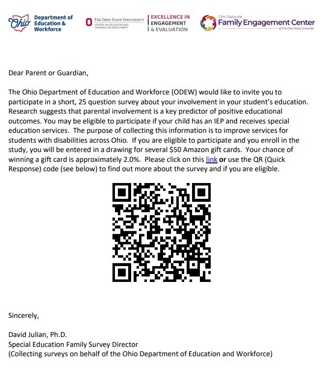 special Education survey