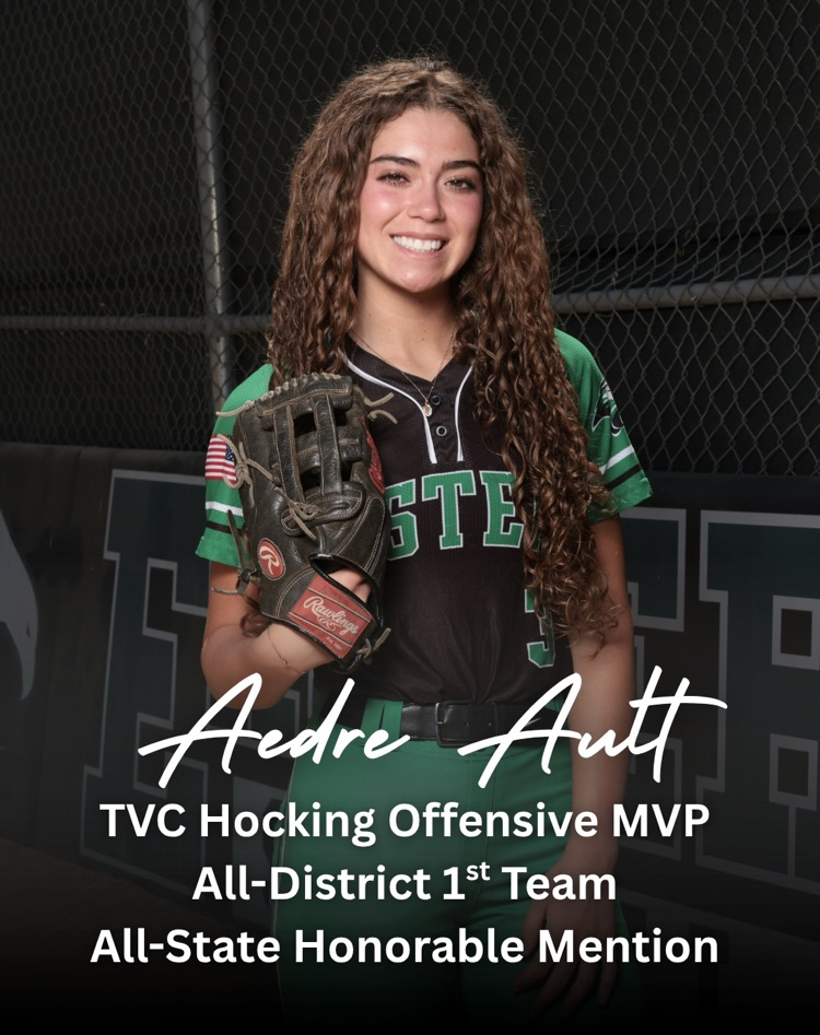 Congrats to our Softball student-athletes receiving TVC and District honors!