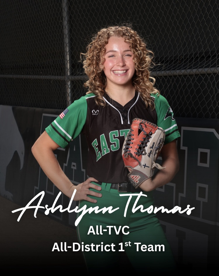 Congrats to our Softball student-athletes receiving TVC and District honors!