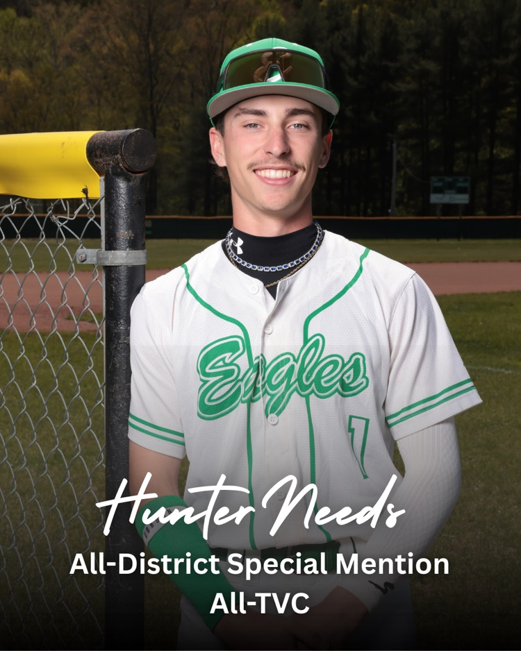 Congrats to our Baseball student-athletes receiving TVC and District honors!