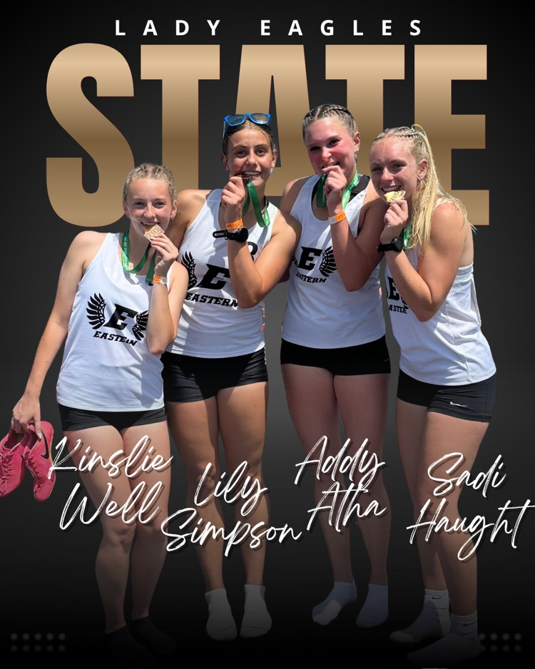 Good luck to our student-athletes competing in the OHSAA State Track & Field meet this weekend!   Go Eagles!