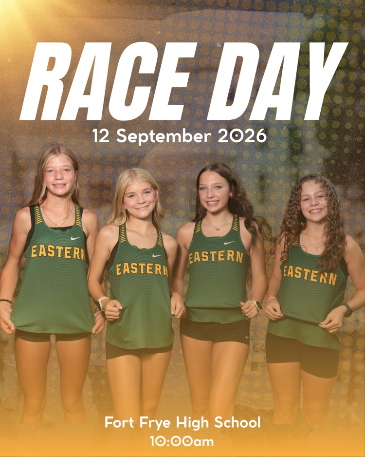 Good Luck to our Cross Country team this morning at Fort Frye!