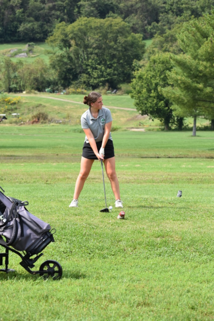 Congratulations to Gabby Lind on finishing 3rd in the Sectional tournament at Cliffside on Monday! Gabby advances to Districts on Monday 9/28 at Crown Hill Golf Course.
